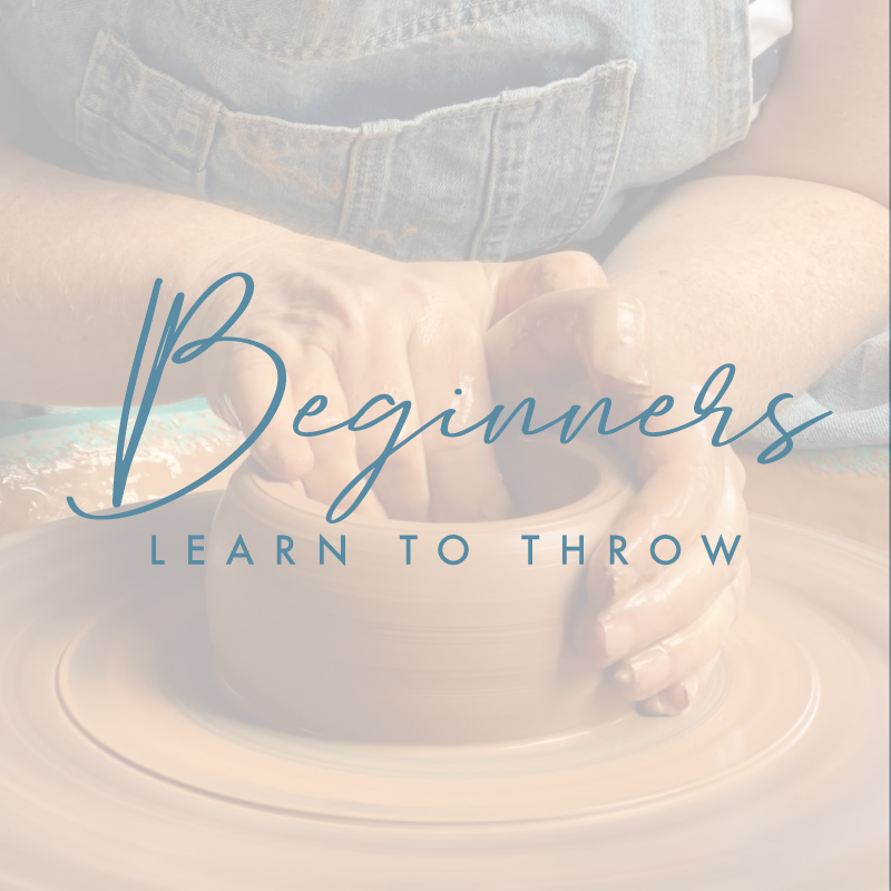 Beginners Learn to Throw Pottery Classes